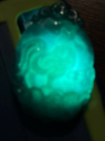 Dark green Burmese Jadeite Jade pendants!