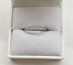 14KT White Gold Set Of 2 Rings With Diamonds