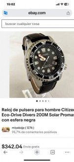Citizen eco drive 200mt good condittion