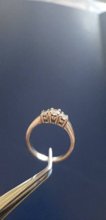 14k White Gold .74CT Diamond total weight