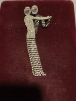 Bride and groom Brooch
