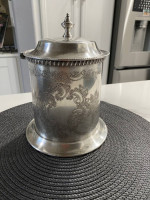 Silver Plated canister