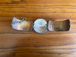 Silver dollar bracelet