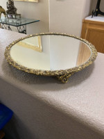 Solid Brass vanity Tray