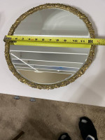 Solid Brass vanity Tray