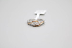 14K Two-Tone Gold Diamond Ring (Size 3 3/4) (0.47 CTW)