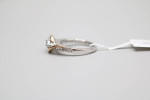 14K Two-Tone Gold Diamond Ring (Size 3 3/4) (0.47 CTW)