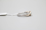14K Two-Tone Gold Diamond Ring (Size 3 3/4) (0.47 CTW)