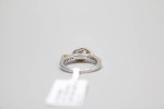 14K Two-Tone Gold Diamond Ring (Size 3 3/4) (0.47 CTW)
