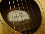 Ferrington Guitar Solid Spruce Top Elec/Cutaway- Maple back / Sides