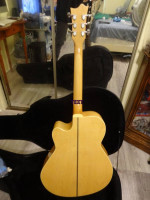 Ferrington Guitar Solid Spruce Top Elec/Cutaway- Maple back / Sides