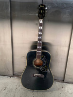 Vtg 70’s Ibanez 684BK Concord Hummingbird Acoustic Guitar For Repair