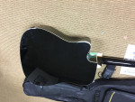 Washburn acoustic electric guitar with gig bag and accessories