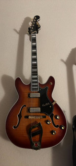 Hagstrom '67 Viking II Limited-Edition Hollowbody Electric Guitar Vintage Sunbur
