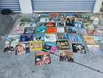 A lot of 108 Country Music Vinyl Records 33 RPM