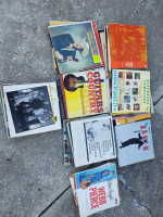 A lot of 108 Country Music Vinyl Records 33 RPM