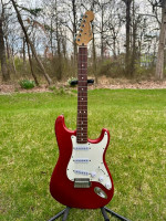 1993 MIM Fender Standard Stratocaster Electric Guitar