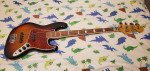 Fender MIM Jazz bass with block inlays