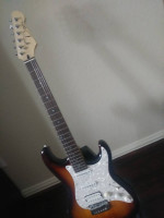 Dean Avalanche MQ Stratocaster HSS - Sunburst