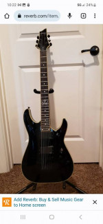 2006 Schecter C-1 Jolly Roger