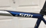 Raleigh c500 road bike, large 23" frame. 27 speed