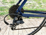 Raleigh c500 road bike, large 23" frame. 27 speed