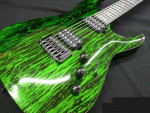Schecter silver mtn green