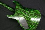 Schecter silver mtn green