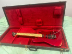 80s Charvel Jackson Model 4 4m Metallic Red electric guitar