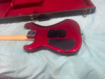 80s Charvel Jackson Model 4 4m Metallic Red electric guitar