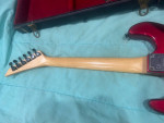 80s Charvel Jackson Model 4 4m Metallic Red electric guitar
