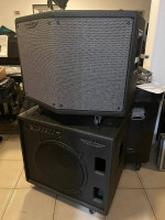 MOTION SOUND KeyPro KP-500SN and SW-15 Stage Subwoofer
