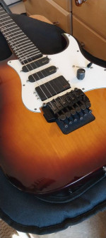 Vintage 1990's WASHBURN MG40 w/Floyd Rose + Gig Bag