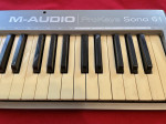 M-Audio ProKeys Sono 61 MIDI Controller/Keyboard Synth+Audio Interface