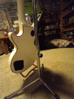 Epiphone les Paul Custom Pro white and gold