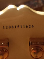Epiphone les Paul Custom Pro white and gold