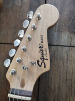 Blue. Fender Squier mini