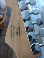 Blue. Fender Squier mini