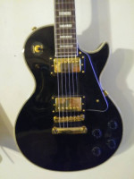 Gibson Les Paul Custom Black Beauty Copy Mint condition