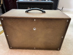 Custom Salvage Tweed Cabinet 2x10 celestion gold