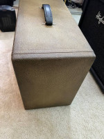 Custom Salvage Tweed Cabinet 2x10 celestion gold