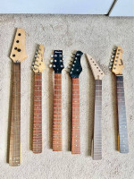 Various Guitar / Bass Project necks
