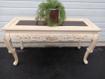 Antique Modern MCM Sofa Entry Table
