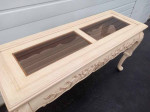 Antique Modern MCM Sofa Entry Table