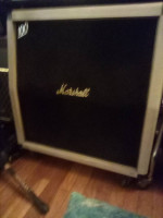 Marshall 4x12 cab "white tolex"
