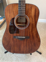 Ibanez acoustic guitar left hand