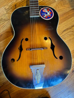 Nardan vintage archtop semi acoustic guitar