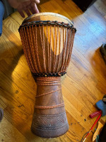 Djembe made in Mali, Africa