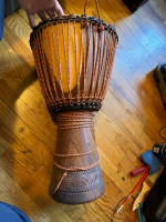 Djembe made in Mali, Africa