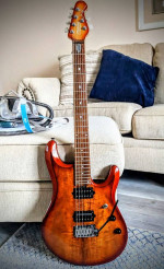 Sterling ErnieBall Music man JP150D with new Eventide Micropitch,and new CHUG PE